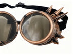 Gafas Punk Rojo-Dorado para Disfraces