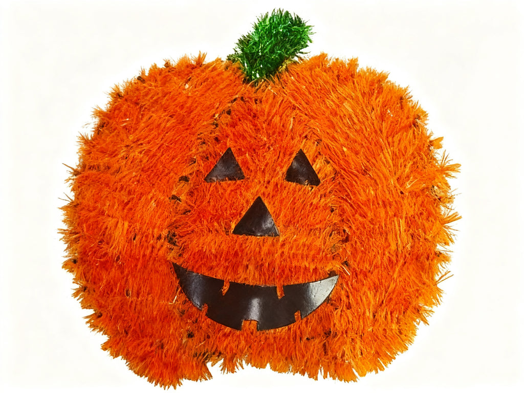Calabaza Grande de Halloween con Mango Verde