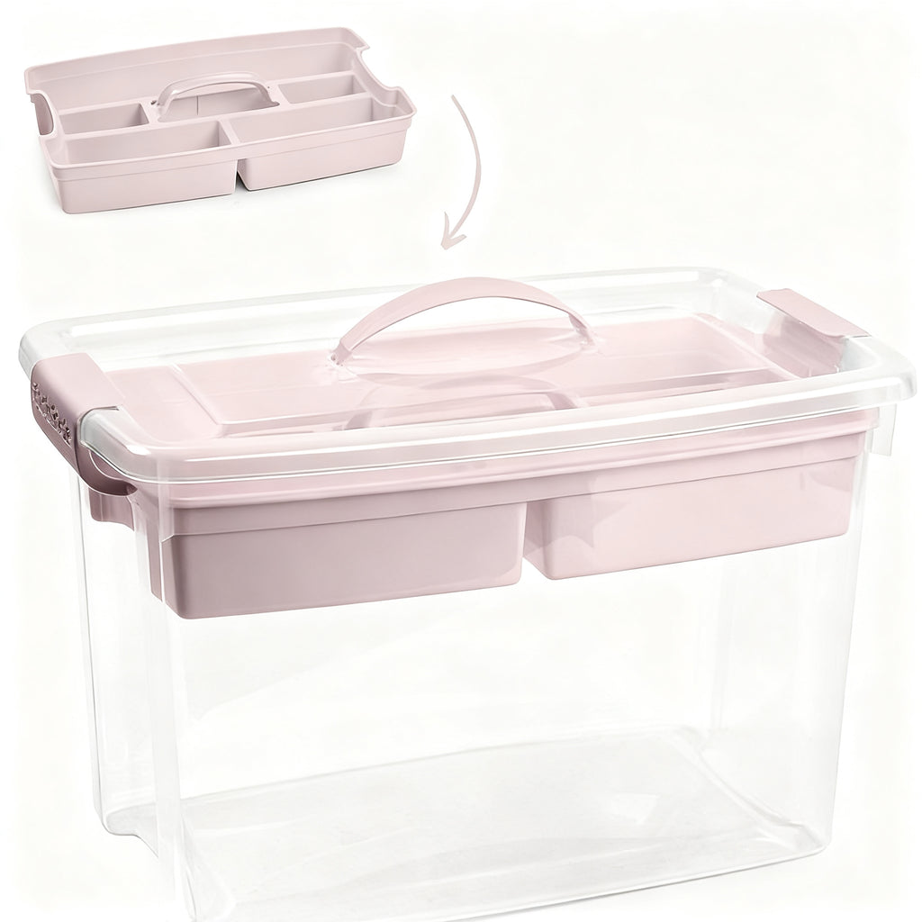 CAJA Nº 34 22 L CON BANDEJA ROSA PALO