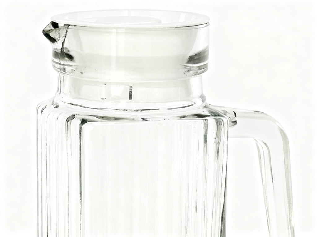 Jarra Frigo 1L Cristal Londres Tapa Blanca