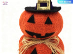 Figura de Calabaza Naranja Decorativa 1PC