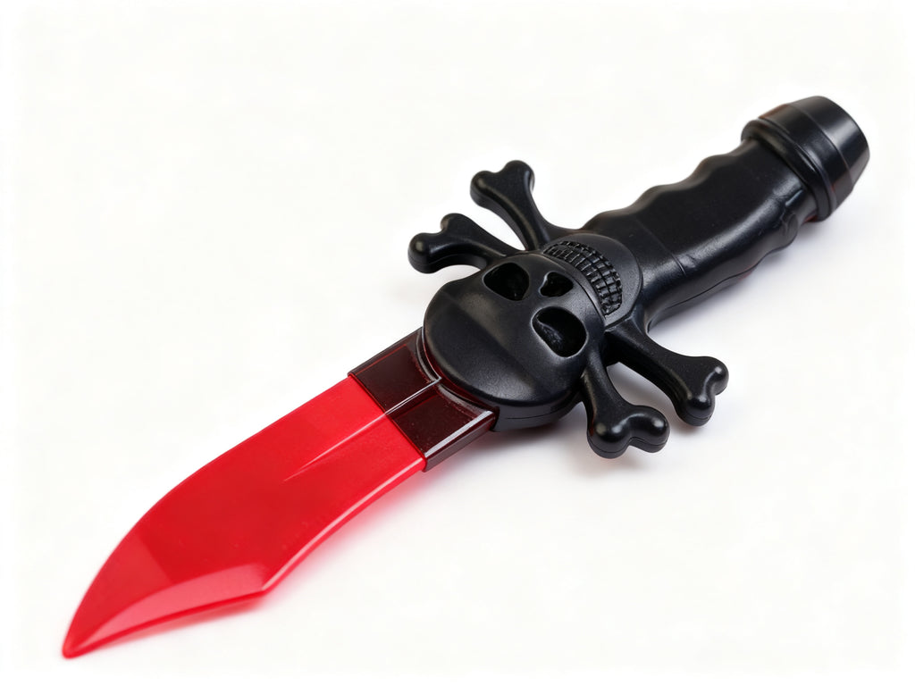 Cuchillo Sangrante de Calavera Halloween
