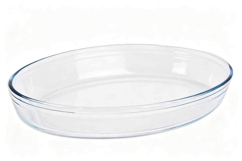 Fuente Vidrio Oval Quttin 39x27cm