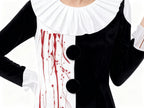 PAYASA CON SANGRE VESTIDO DE MANGA LARGA