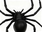 Decoración de Araña Negra para Halloween 1 Pieza