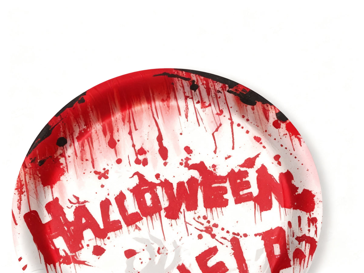 Platos de Papel Halloween 23cm (6 Uds.)