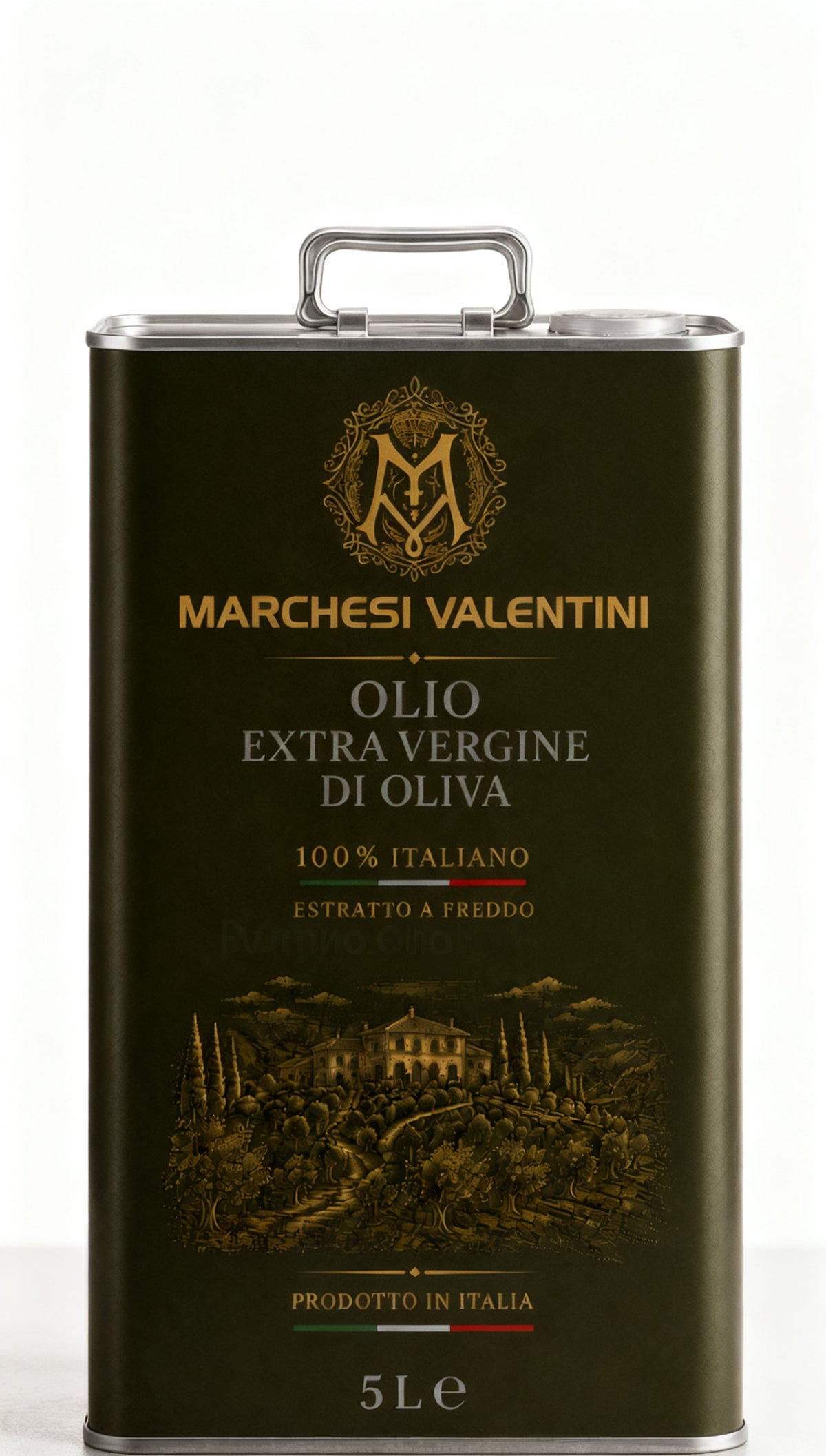 Olio Extra Vergine di Oliva Marchesi Valentini 5L