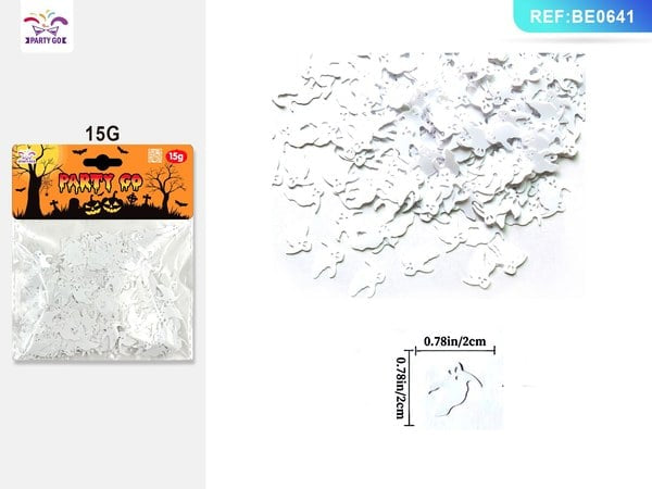 Confeti Fantasma Halloween 2cm 15g