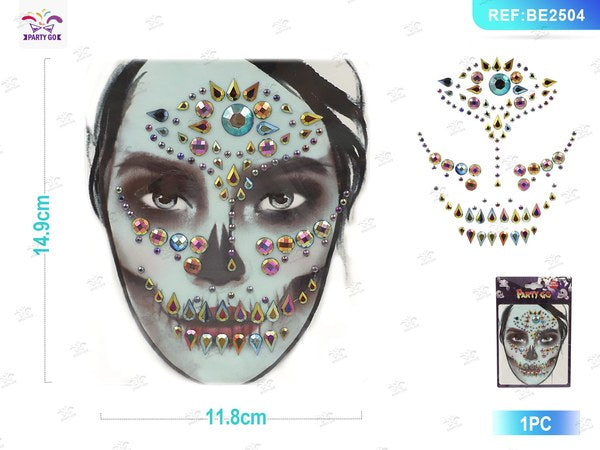 PEGATINA DE DIAMANTE HALLOWEEN 1 UNIDAD