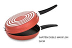 Sartén Doble Maxiflon 24