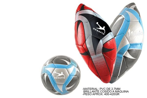 BALON FUTBOL DESAFIO Nº5 Ø220MM