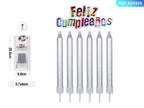 VELAS CUMPLEAÑOS 7 PIEZAS