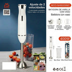 Batidora de Varilla con Vaso 400W