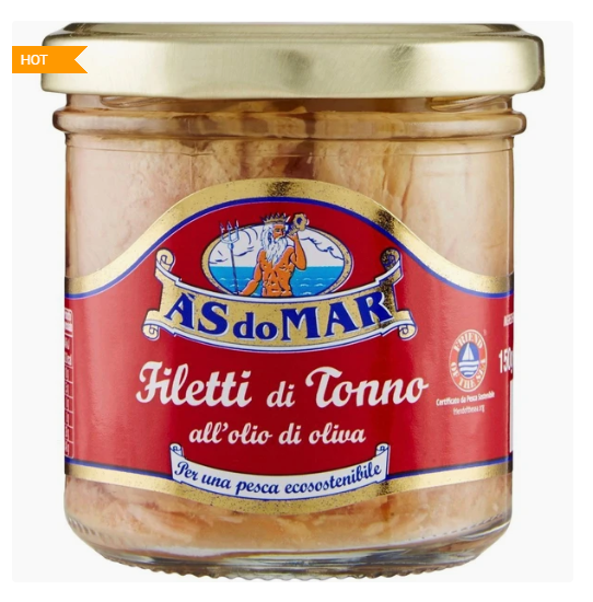 Filetti di Tonno AS do MAR 83 g