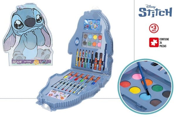 STITCH SET DIBUJO 34 PIEZAS