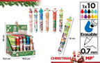 Set de 30 Bolígrafos Multicolor Navideños