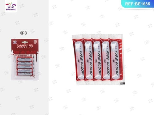 5 Bolsas de Sangre Falsa