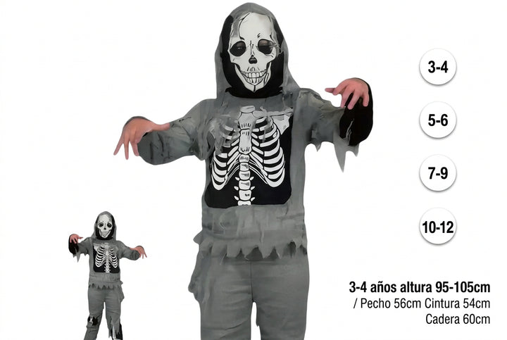 Disfraz de Zombie para Niño