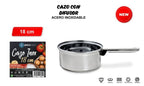 CAZO INOX CON DIFUSOR 18 CM