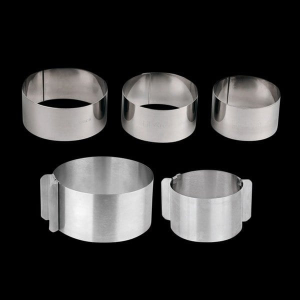 ARO INOX PULIDO 10 CM ALTURA 4,5 CM