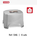 Banqueta multiusos TOYMA gris claro