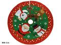 Alfombra Pie Pino Feliz Navidad 89cm