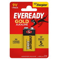 Pilas Eveready Gold Alcalinas 9V Pack 12