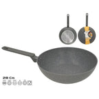 WOK LOKI 28 CM EFECTO GRANITO