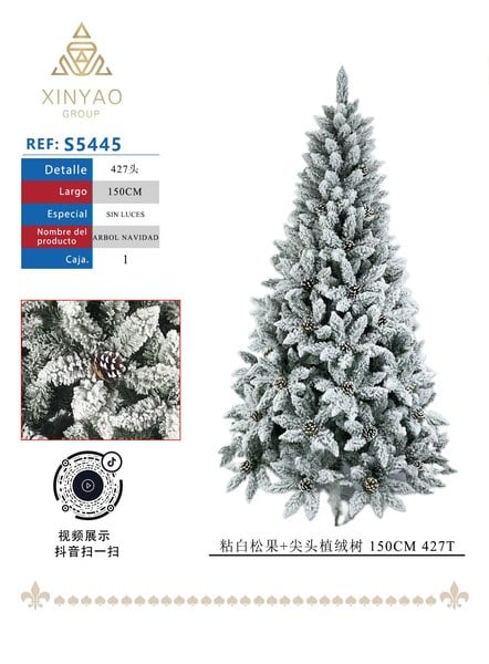 Arbol Navidad 150cm 427T