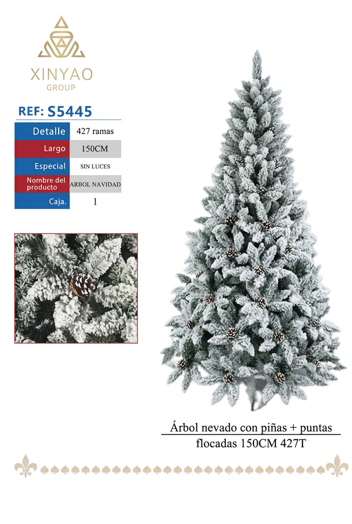 Arbol Navidad 150cm 427T