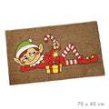 FELPUDO ELFO NAVIDEÑO 40X70 CM