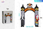 Decoración Inflable Arco Halloween con Luz