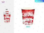 Vasos de Papel de Halloween (6 Uds.)