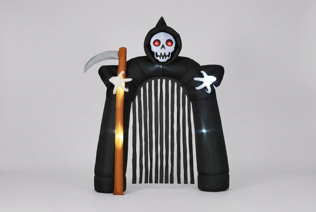 Decoración Inflable Arco de la Muerte con Luz
