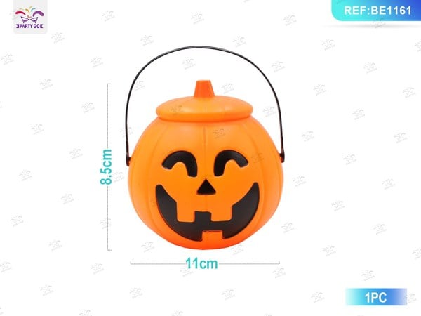 Cubo de Calabaza para Halloween
