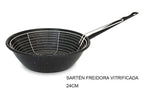 Sartén Freidora Vitrificada 24 cm