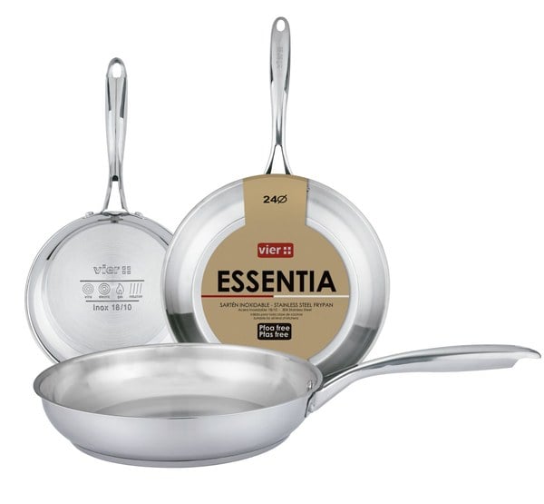 Sartén Acero Inoxidable 18/10 Essentia PFOA Free