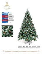 Arbol Navidad Con Adorno 150cm 450T