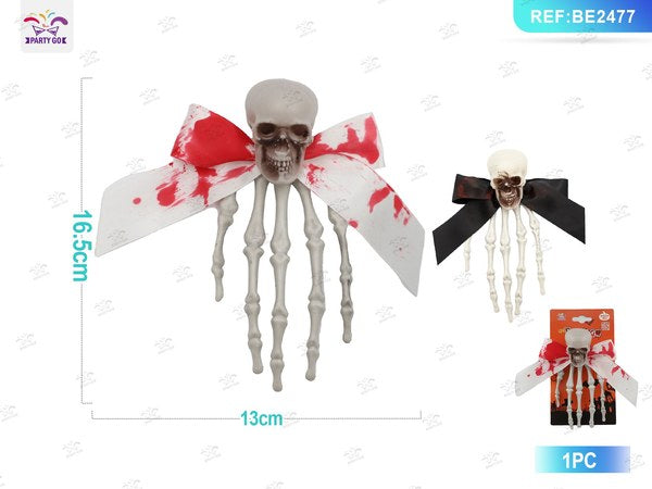 Pinza para el pelo Halloween fantasma sangriento