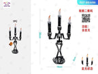 Velas de Calavera con 3 Luces