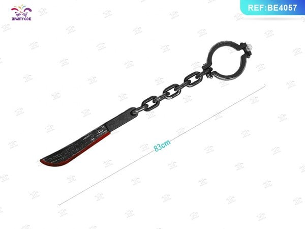 Cuchillo con Eslabones para Disfraz