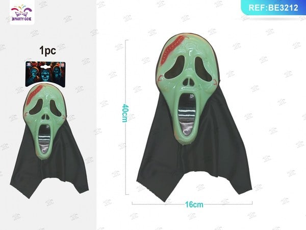 Máscara de Inyección de Halloween 1 Pieza