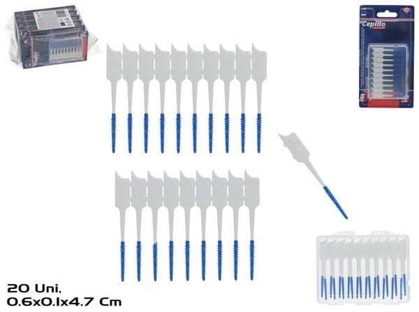 CEPILLOS INTERDENTALES X20 4,7 CM