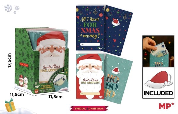 SOBRES DE DINERO NAVIDEÑOS