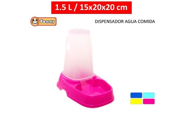 Dispensador de Agua para Mascotas 1.5L