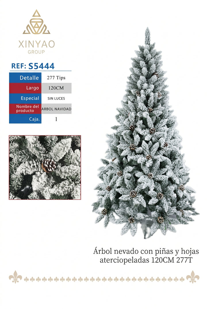 Arbol Navidad 120cm 277T