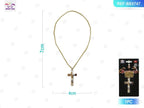 Collar con Cruz de Halloween 1 Pieza