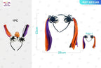 Diadema de Halloween con Peluca (1 pieza)