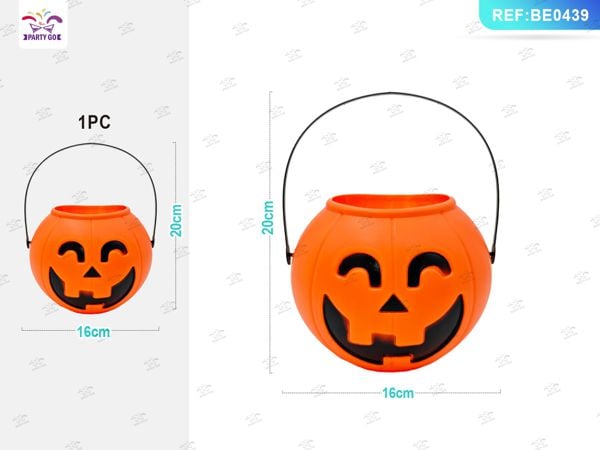 Cubo de Calabaza para Halloween 1PC