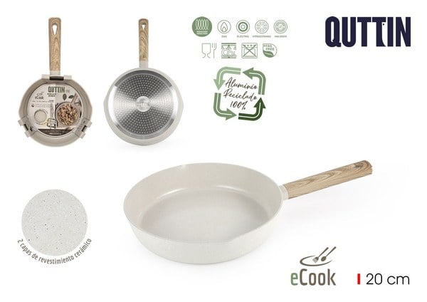 Sartén 20cm Ecook Quttin